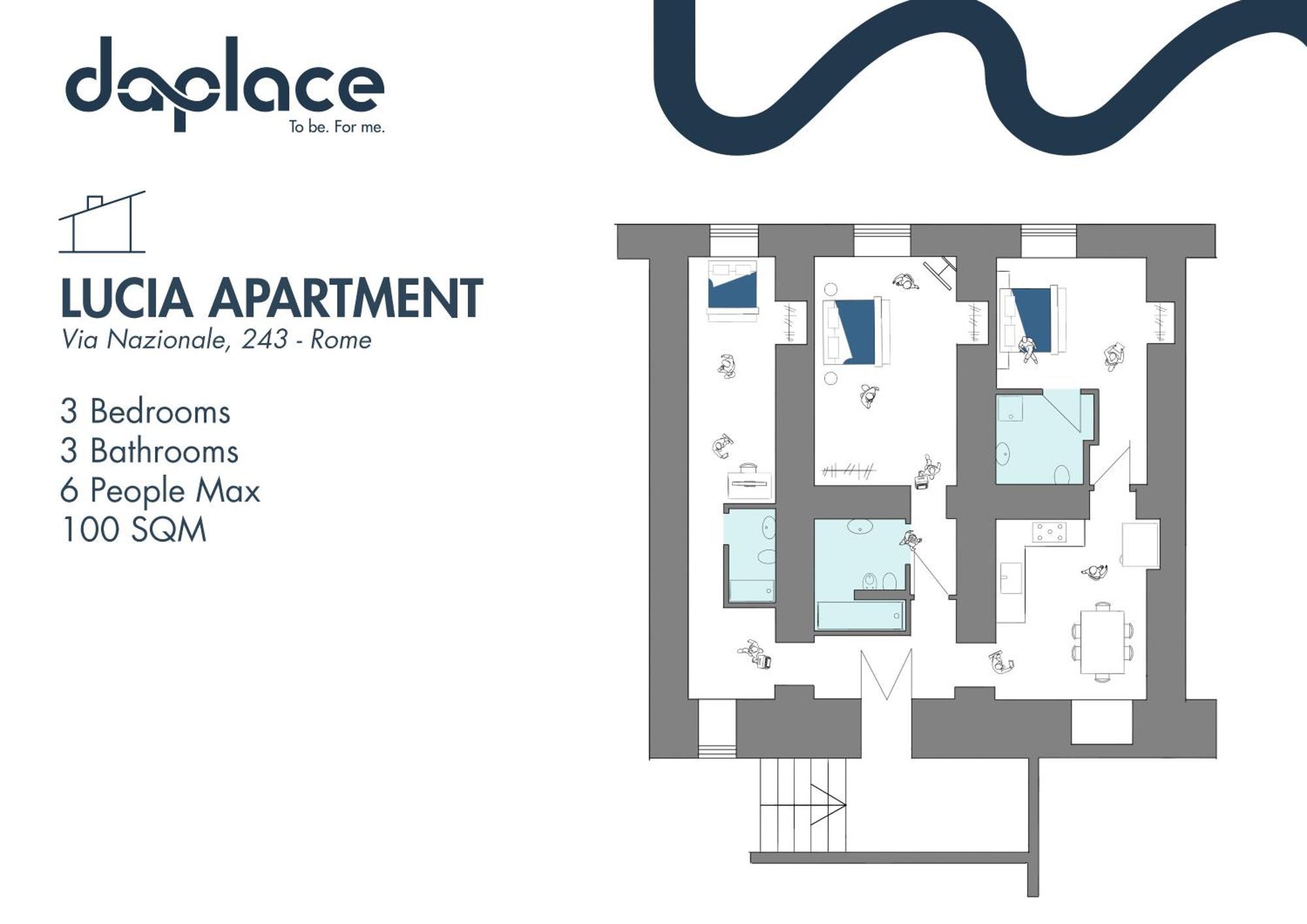 Daplace - Lucia Apartment Rzym Zewnętrze zdjęcie